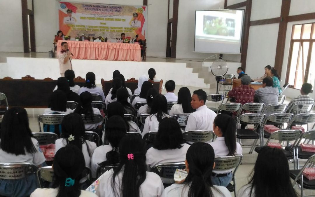 BNNK Gunung Mas Gelar Sosialisasi Bahaya Narkoba di Kecamatan Kahayan Hulu Utara