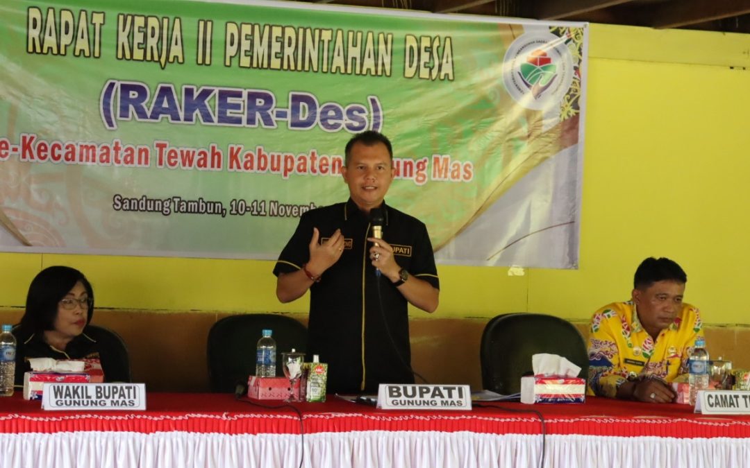 Bupati Gumas akan Sosialisasikan Pergub Nomor 4 Tahun 2021 di Wilayah yang banyak Peladangnya