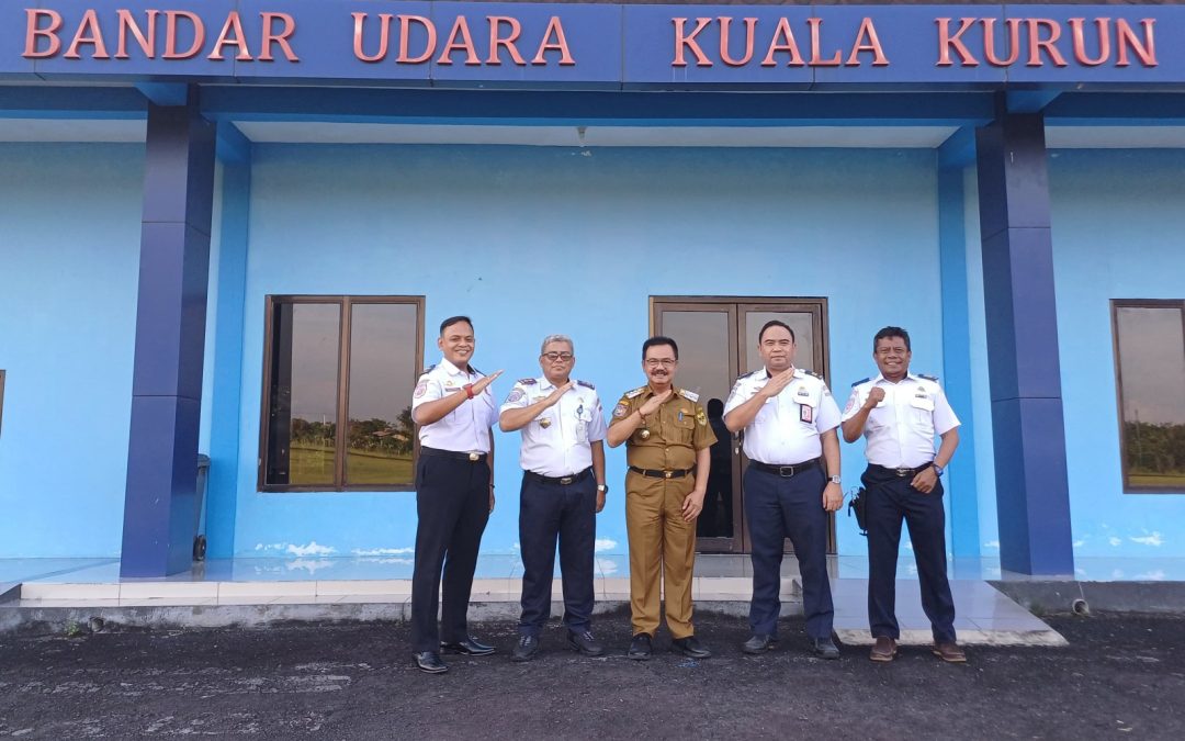 Pj. Bupati Gumas Berharap Bandara Kuala Kurun ada Penambahan Rute Penerbangan
