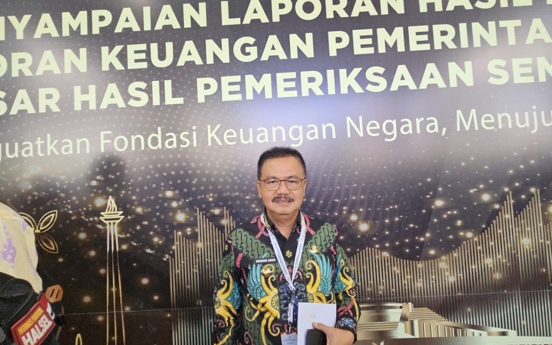 Pj. Bupati Gumas Hadiri Kegiatan LHP LKPP dan IHPS II Tahun 2023 di Jakarta