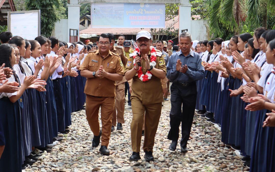 Pj. Bupati Gumas Lakukan Kunjungan Kerja ke Kecamatan Tewah dan Kahayan Hulu Utara
