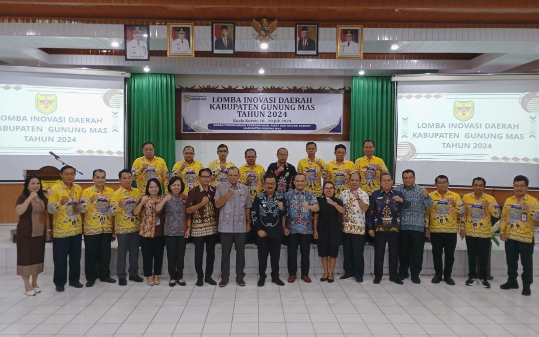 Pj. Bupati Gumas Resmi Membuka Lomba Inovasi Daerah Tahun 2024