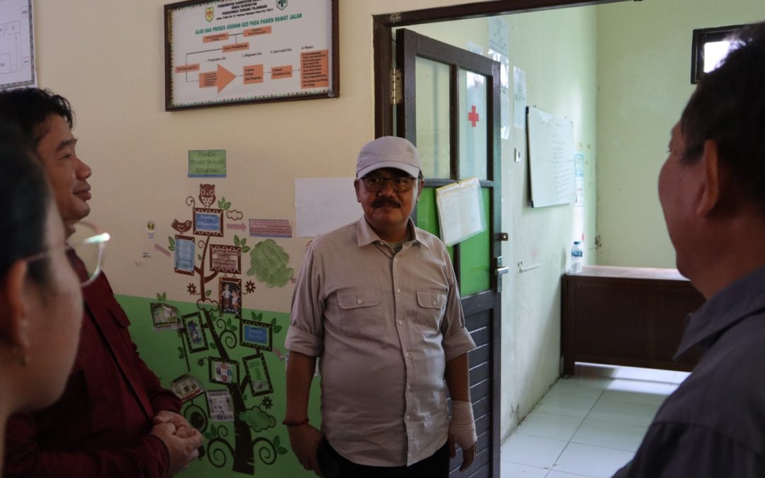 PJ. Bupati Gumas Meninjau Infrastruktur Layanan Kesehatan di Wilayah Kecamatan Kurun