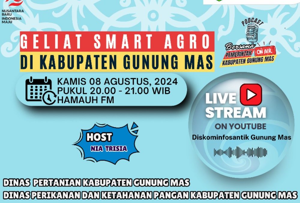 Podcast|Geliat Smart Argo di Kabupaten Gunung Mas