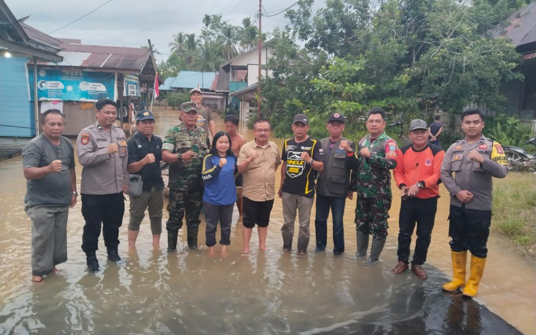 Pj. Bupati Gumas Salurkan Bantuan Langsung kepada Masyarakat Terdampak Banjir