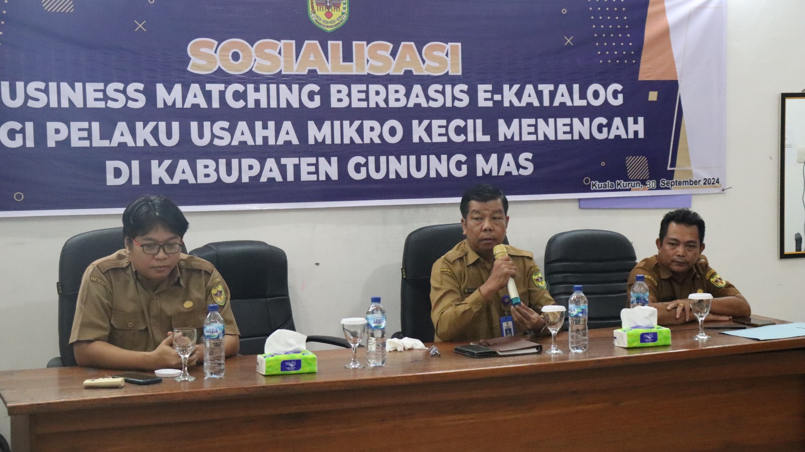 Business Matching E – Katalog Sangat Diperlukan bagi Pelaku Usaha di Gunung Mas