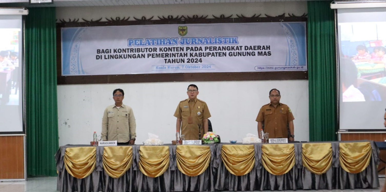 Sebanyak 33 Orang Kontributor Konten Perangkat Daerah Diberi Pelatihan Jurnalistik