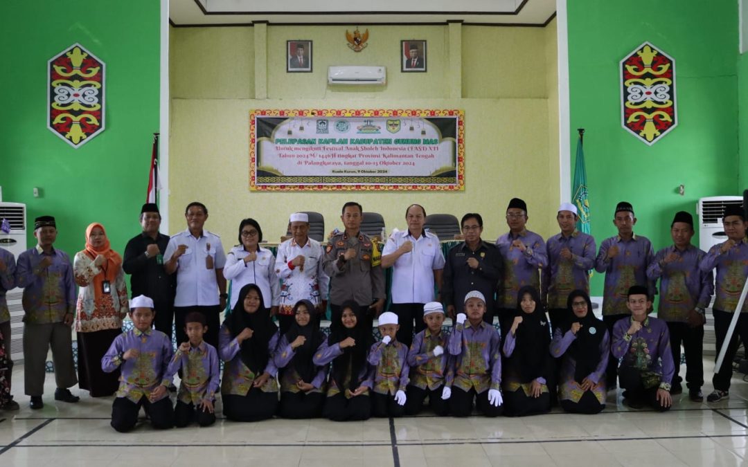 26 Orang Kafilah Dilepas untuk Mengikuti Ajang FASI XII Tingkat Prov. Kalteng