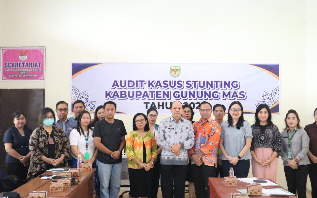 Pemkab Gumas Gelar Audit Kasus Stunting
