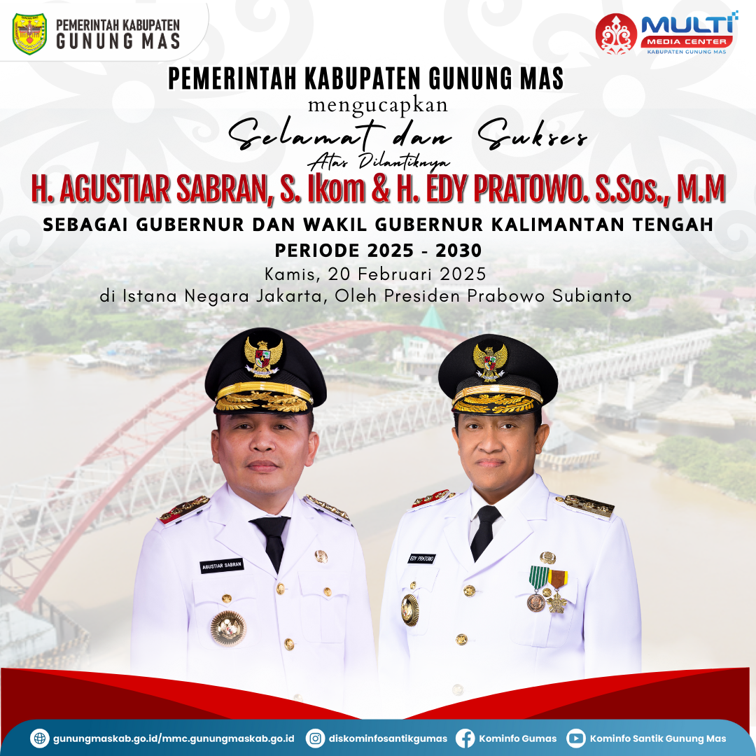 UCAPAN SELAMAT GUBERNUR