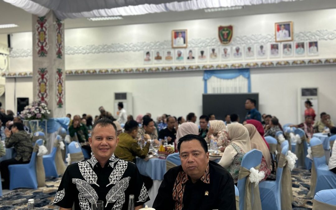 Bupati Gumas Hadiri Acara Ramah Tamah Bersama Komisi V DPR RI di Istana Isen Mulang