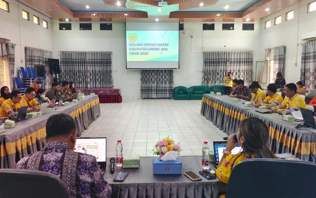 Pemkab Gumas Gelar Pendampingan Teknis dan Validasi Data Dukung Inovasi 2025