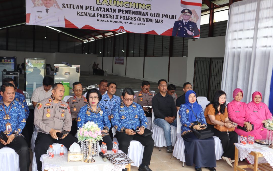 Wabub Gumas Hadiri Acara Peresmian Dapur SPPG Serentak Se-Indonesia