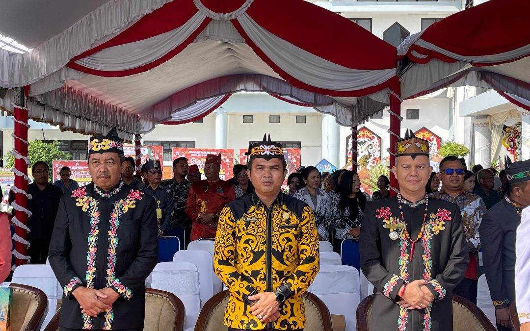 Bupati Gunung Mas Hadiri Upacara Peringatan Hari Jadi ke-23 Kabupaten Murung Raya