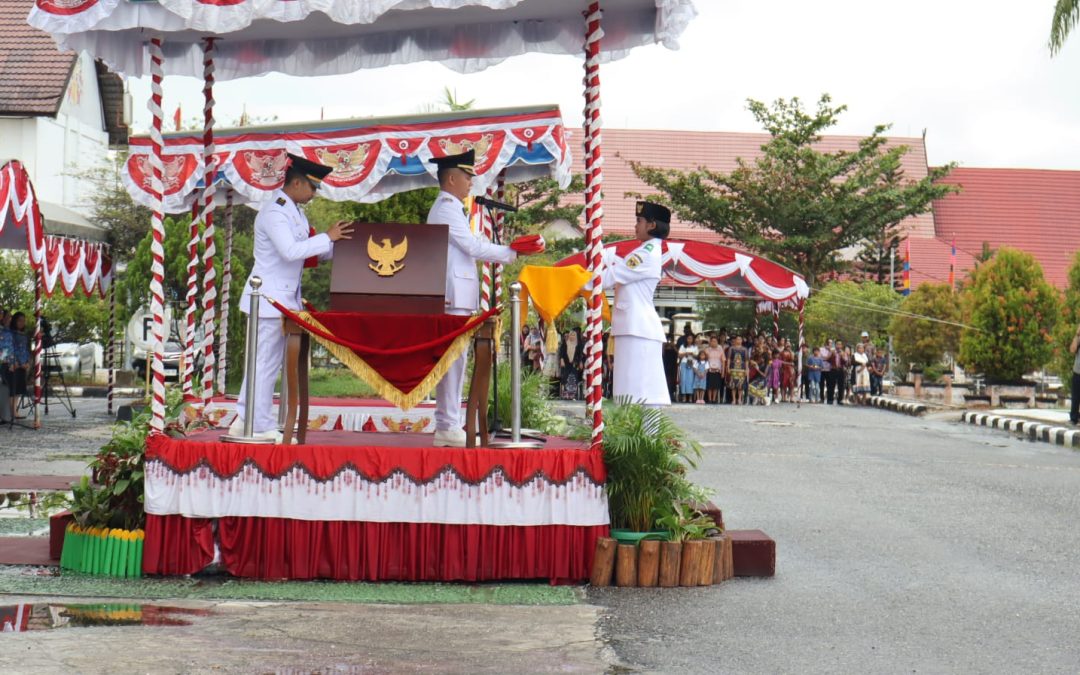Pemkab Gumas Gelar Upacara Peringatan HUT ke-80 RI Tahun 2025