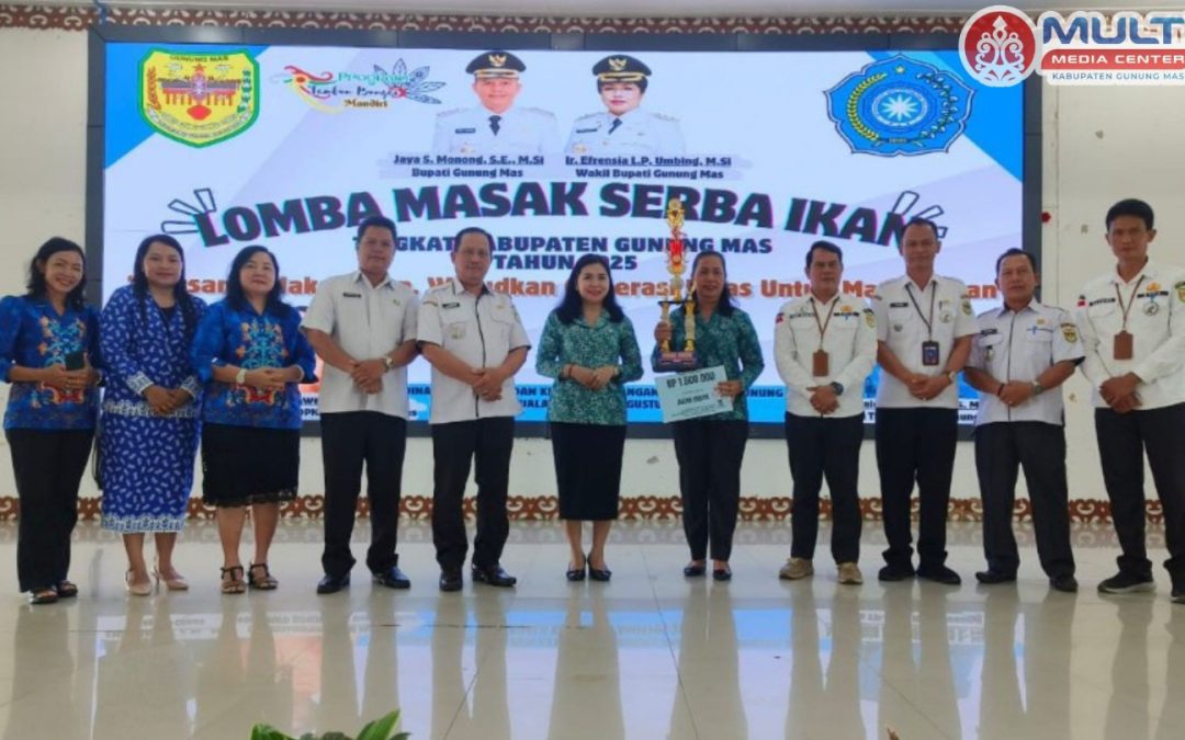 Kecamatan Kurun Raih Juara Umum Lomba Masak Serba Ikan Tingkat Kabupaten Gunung Mas