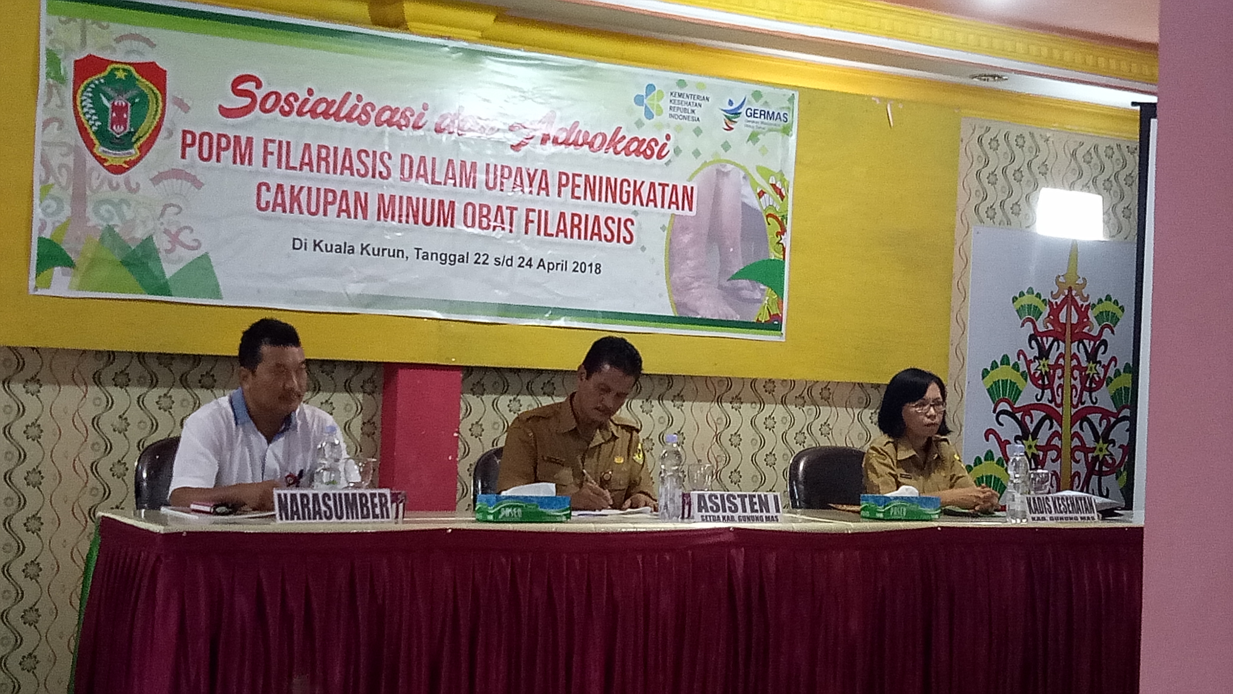 Petugas Kesehatan Perlu Menggerakan Masyarakat Aktif Minum Obat Filariasis