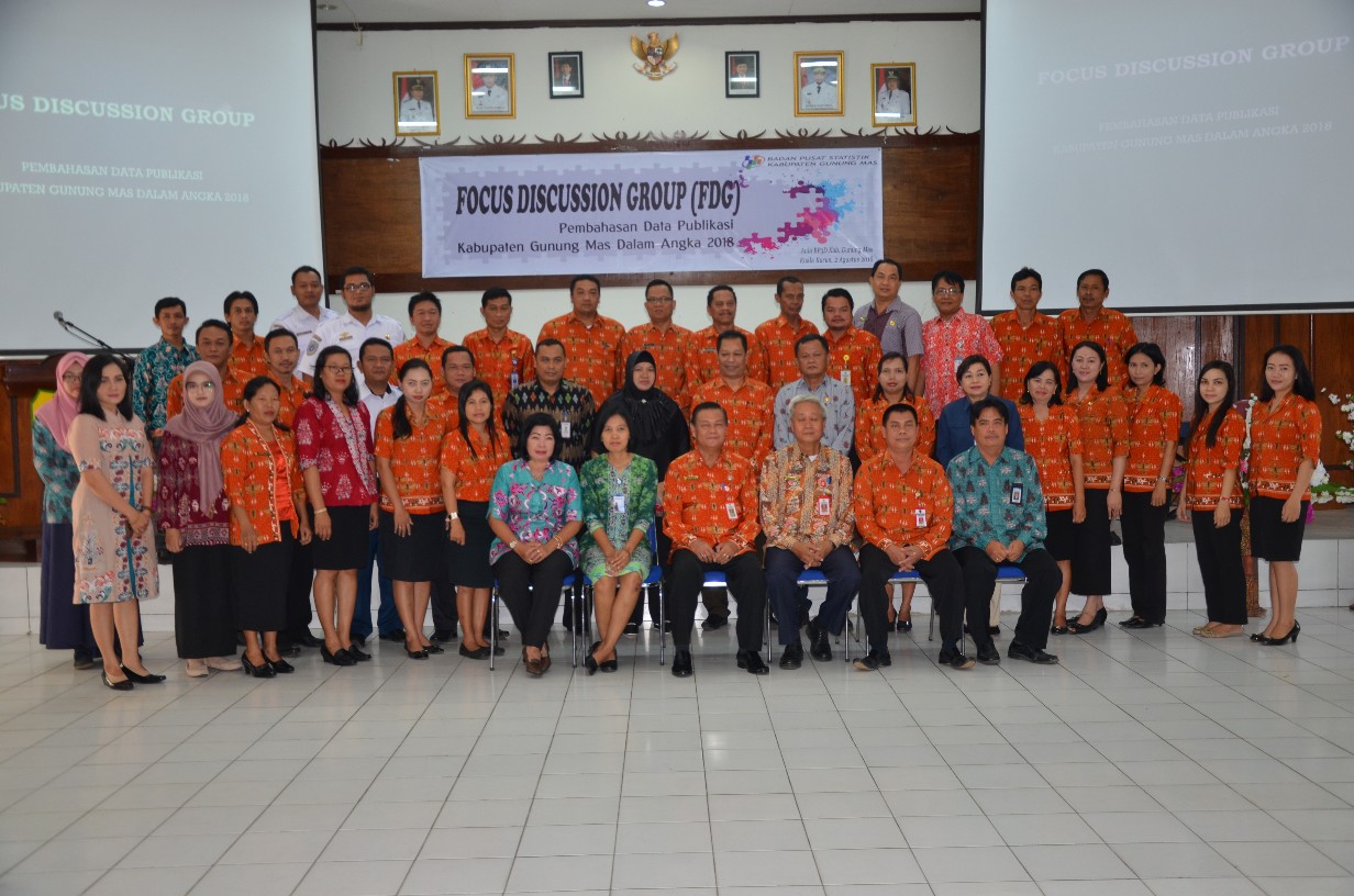 Hasilkan Data Sektoral, Pemkab Gumas Gelar Focus Discussion Group (FDG)