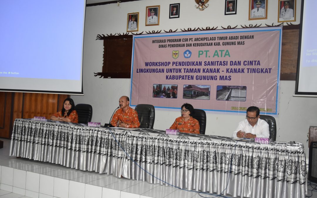 Tenaga Pendidik PAUD Harus dapat Menerapkan Pendidikan Sanitasi dan Cinta Lingkungan