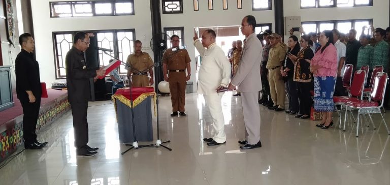 Bupati  Lantik Damang Kecamatan Kurun