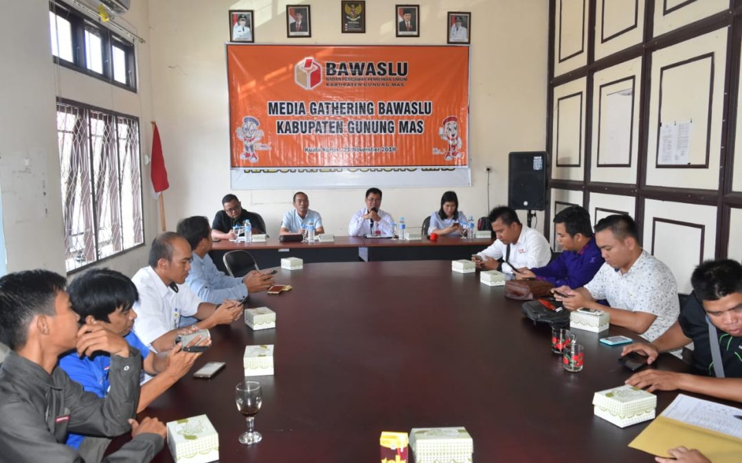 Bawaslu Jalin Kerjasama dengan Kominfo, SP dan Media di Kabupaten Gunung Mas