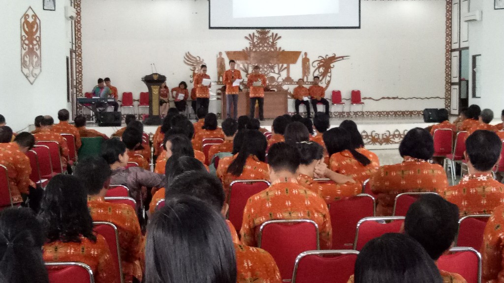 Diskominfo,SP Jadi Pelaksana Kebaktian Pembinaan Rohani ASN