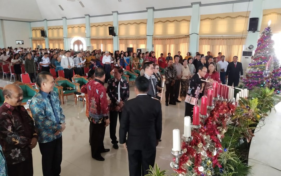 Perayaan Natal Gabungan KORPRI, DPRD , DWP, PKK, GOW dan Oikumene Berlangsung Hikmat.