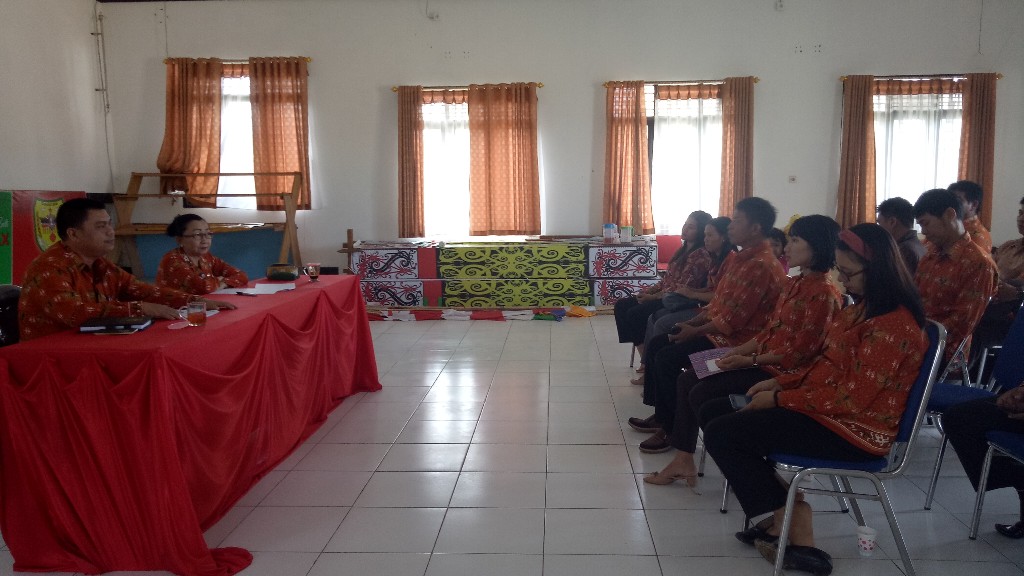 Rapat evaluasi perpanjangan kontrak tahun 2019 Dinas Kominfo, SP