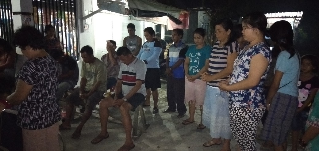 Warga Tumbang Anjir merayakan Malam Pergantian Tahun 2018-2019 Dengan Aman Kondusif