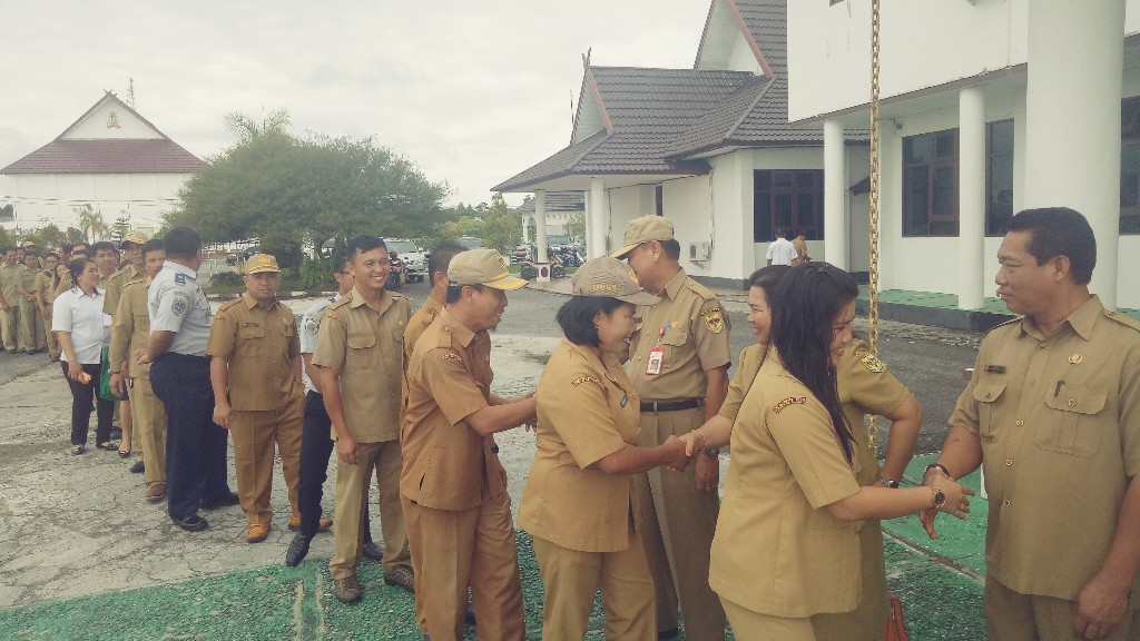 Upacara Bendera Perdana Mengawali Tahun 2019