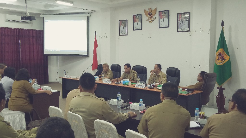 Rapat Pembahasan Perjalanan Dinas, ini Kata Sekda Gumas
