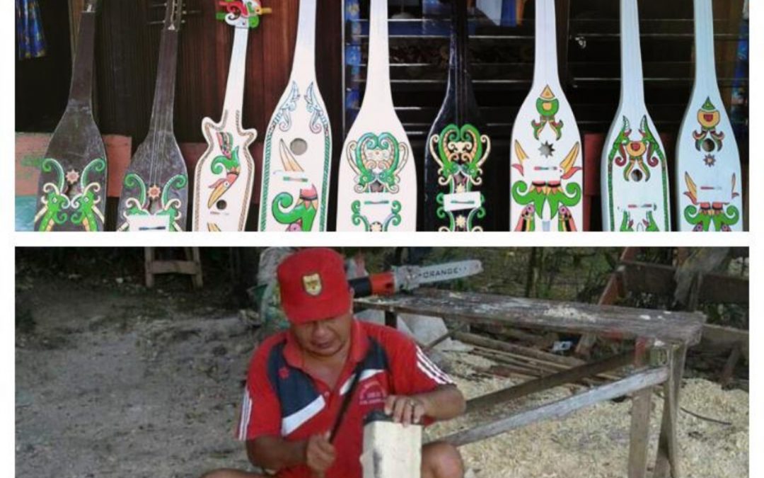 Harmuda, Pengrajin  Kecapi   Khas Dayak Kalteng yang Handal  di Gunung Mas