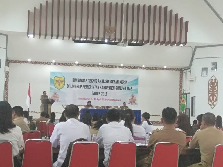 ASN, Gumas Diingatkan Untuk Selalu Ikuti Bimtek