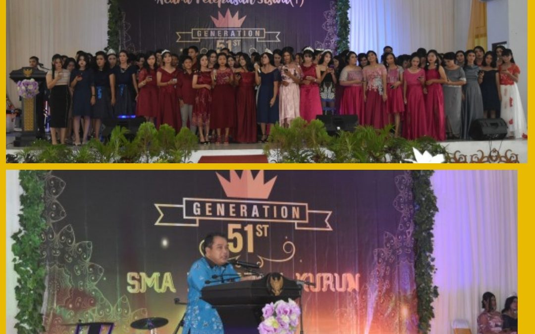 Perpisahan Siswa Siswi SMA Negeri 1 Kurun, Berlangsung Meriah