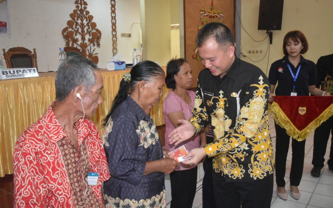 Dinas Sosial Kabupaten Gunung Mas, Salurkan Bantuan Pangan Non Tunai