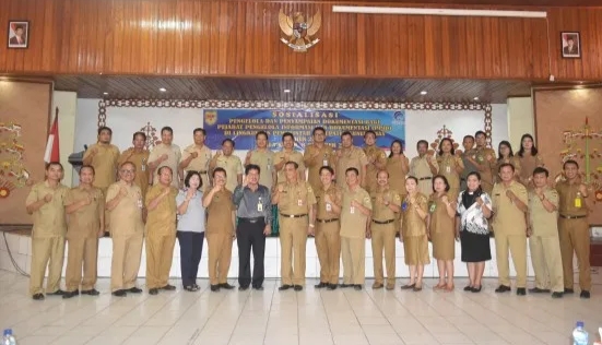 Dinas Kominfo, SP Gumas, Gelar Sosialisasi PPID