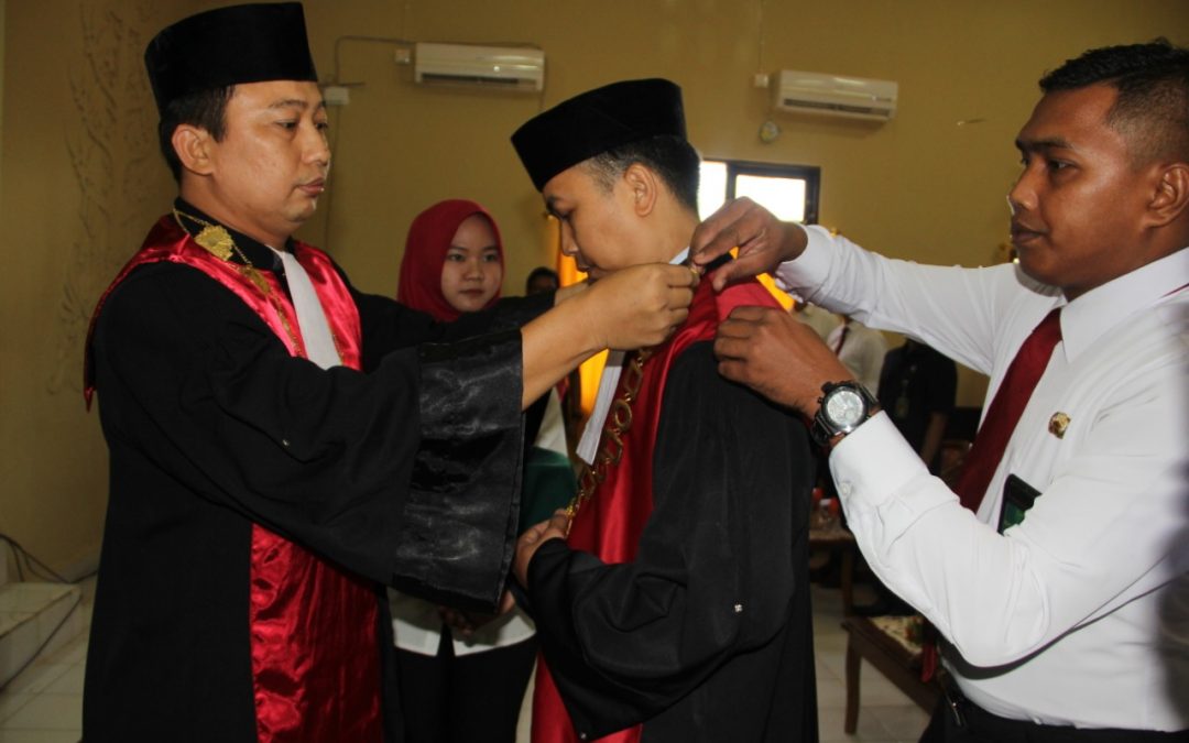 Wakil Ketua PN Kuala Kurun Surtiyono, Resmi Dilantik