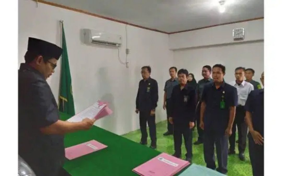 “Awali Tahun 2020” PA Kuala Kurun Tandatangani Fakta Integritas dan Ikrar Janji