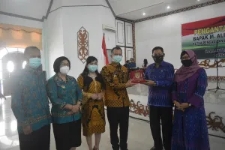 Bupati Gumas Hadiri Acara Alih Tugas Ketua Pengadilan Agama Kelas II