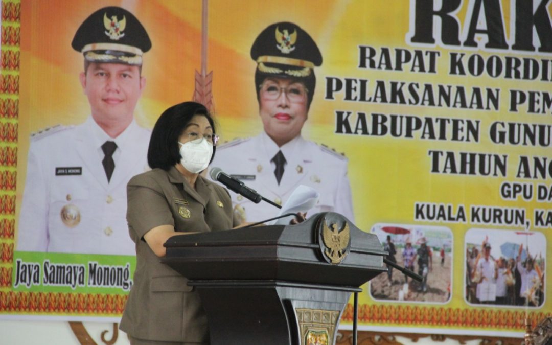 Ini Hal Yang Disampaikan Wakil Bupati Gumas, Pada Rakordal Triwulan III 2020