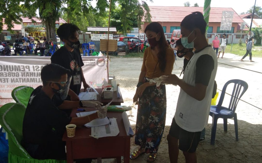 “Simulasi” Pemungutan Suara di TPS Berbasis Penerapan Protokol Kesehatan