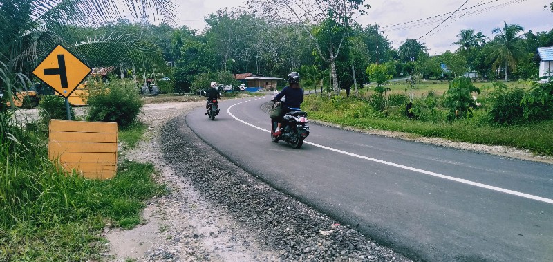 Pembenahan Ruas Jalan Dalam Kota Kuala Kurun Banyak Mendapat Apresiasi