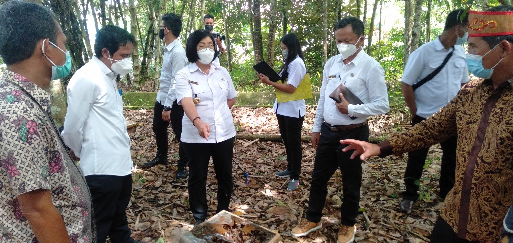 Wakil Bupati Gunung Mas, Kunjungi Desa Wisata Hurung Bunut, Ini Pesannya…!