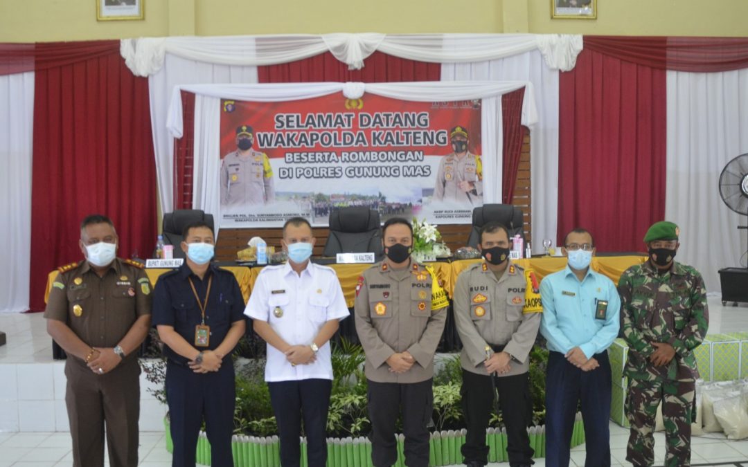 Bupati Gunung Mas, Sambut Baik Kunjungan Wakapolda Kalteng