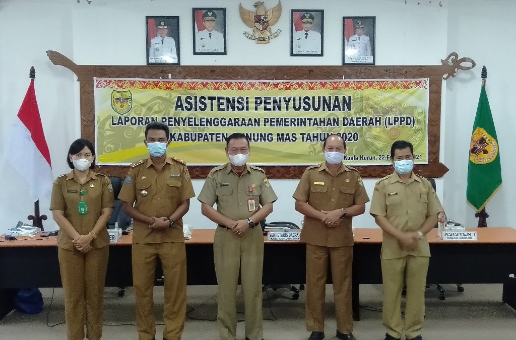 Sekda Gumas : LPPD Merupakan Progress Report Kinerja Pemerintahan Dalam Pembangunan