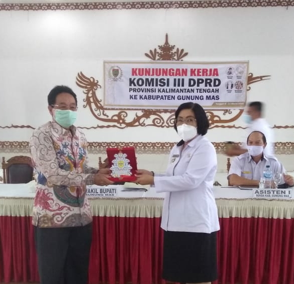 Wabup Gumas Sampaikan Hal Ini, Terkait Kunker DPRD Komisi III Kalteng