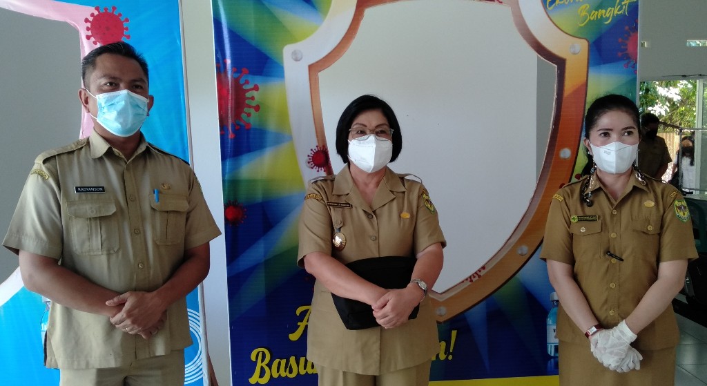 Wabup Gumas Jalani Vaksinasi di Puskesmas Tumbang Anjir, Ini Katanya…!