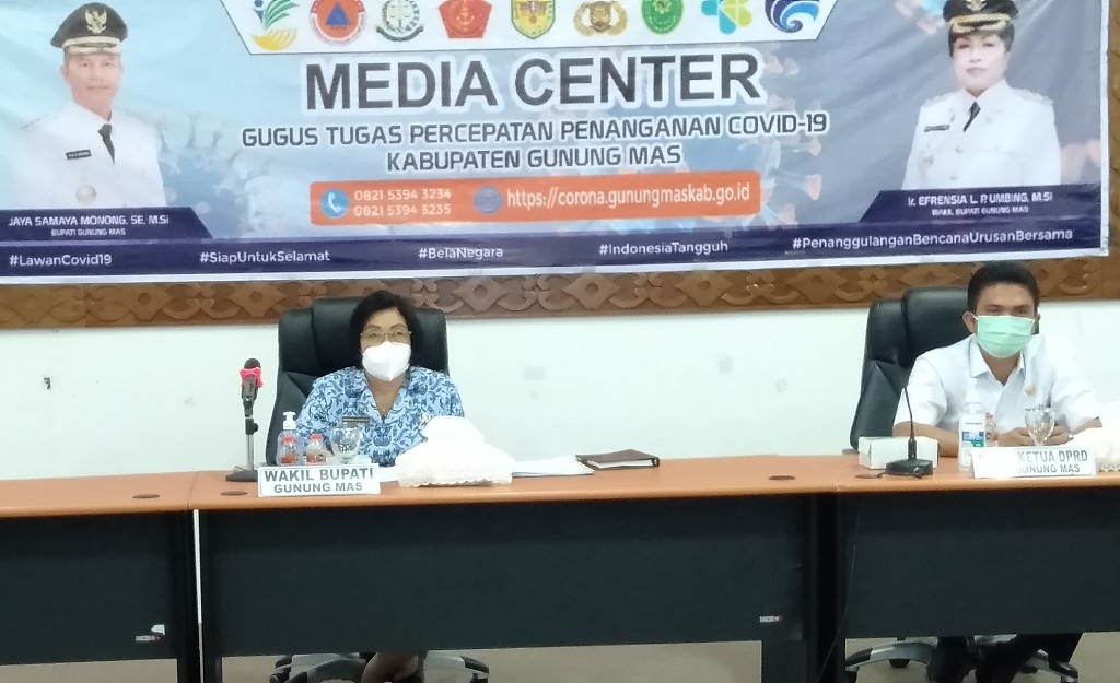 Wakil Bupati : Banyak Upaya Dilakukan Pemkab Gumas Dalam Menekan Penyebaran Covid-19