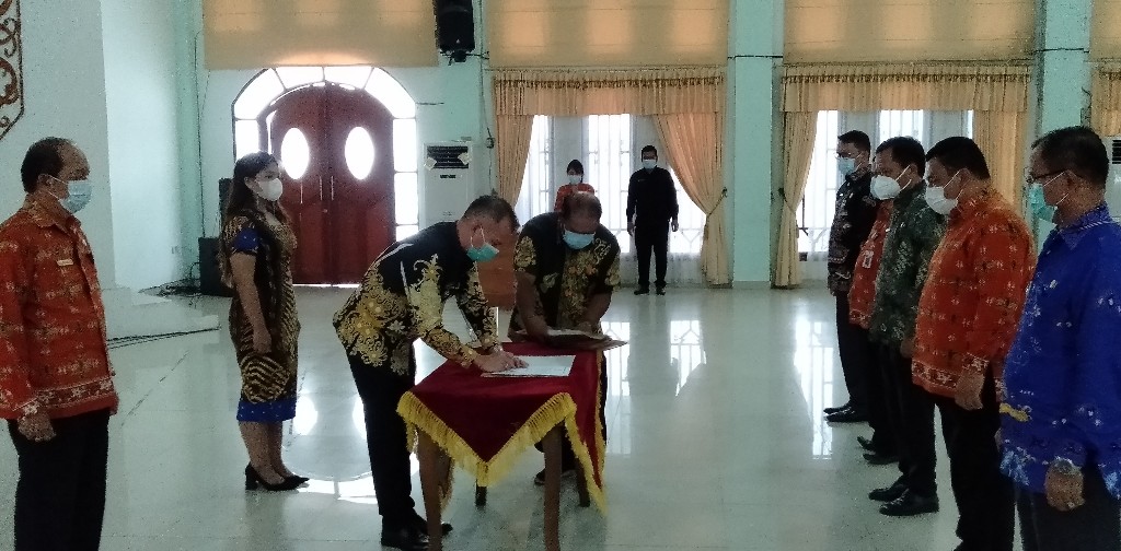 Bupati :  Tahun 2021, Target PAD  Gunung Mas, 64 Milyar