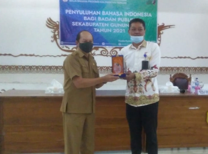 Pemkab Gumas Anjurkan Pegawai Badan Publik Terapkan Bahasa Indonesia Dengan Baik dan Benar